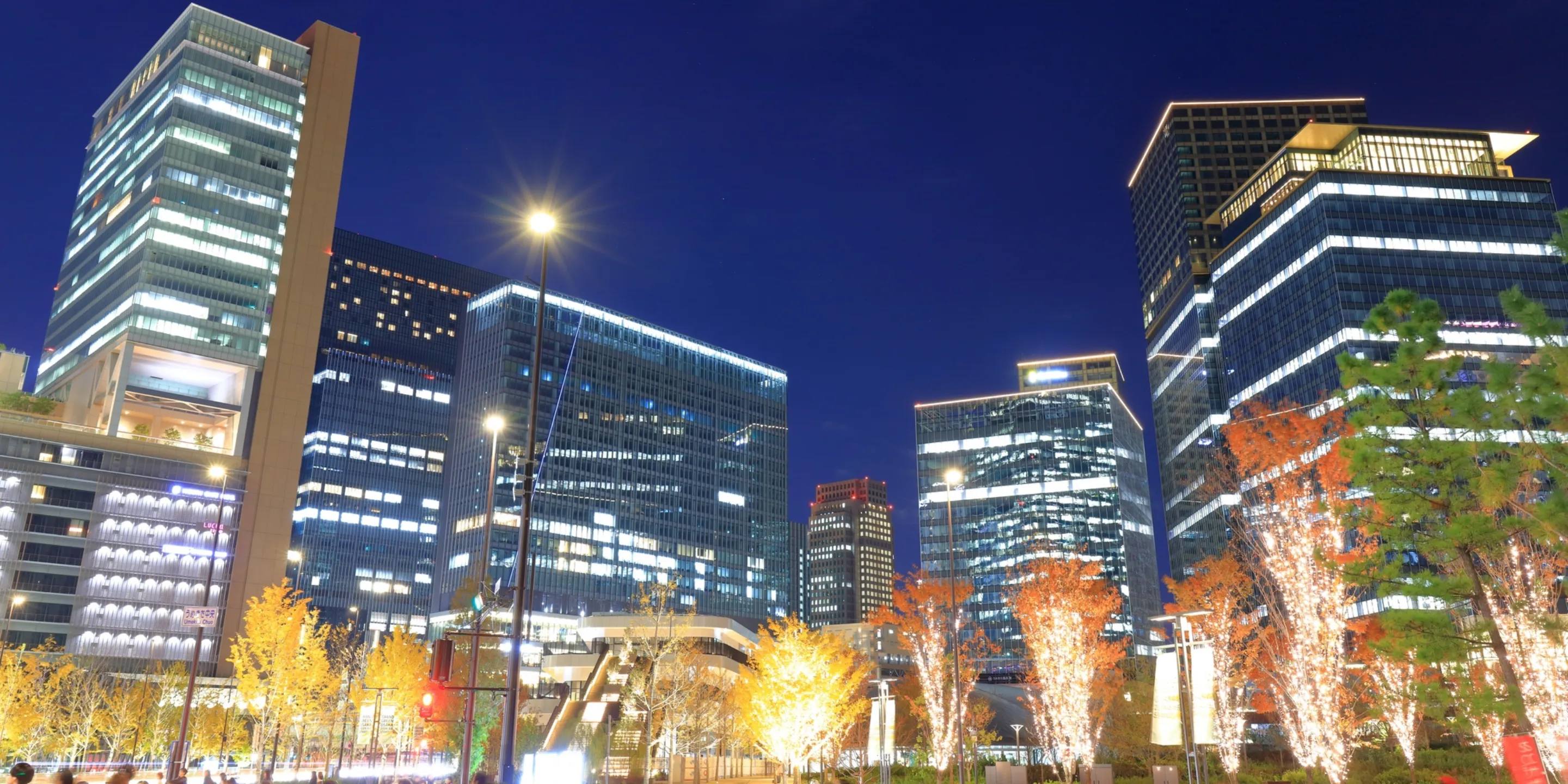 梅田の夜景